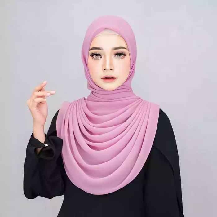 Malaysian Drapery Hijab 2 Piece – Premium Soft & Elegant Style