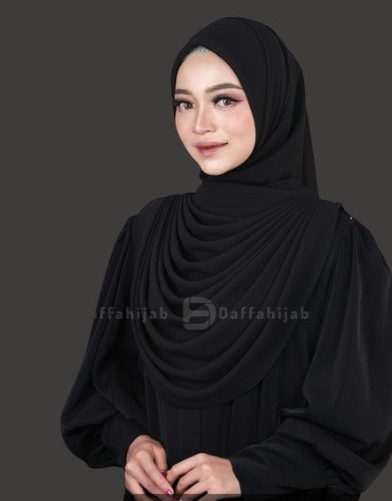 Malaysian Drapery Hijab 2 Piece – Premium Soft & Elegant Style